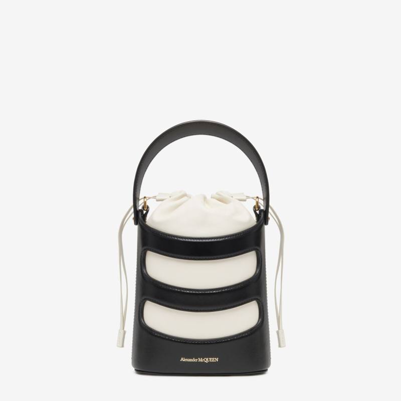 Alexander McQueen Women's Black The Rise Mini Bucket (Calfskin)